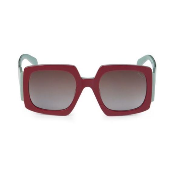 Emilio Pucci Accessories - EMILIO PUCCI 53MM Square Sunglasses. Color RED/BLUE